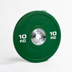 Placas de peso de goma de alta calidad de Color personalizable de <span class=keywords><strong>Dino</strong></span> Factory para placas de parachoques de <span class=keywords><strong>gimnasio</strong></span> en casa 2,5 kg 5kg 10kg 15kg 20kg 25kg - Product Image 3