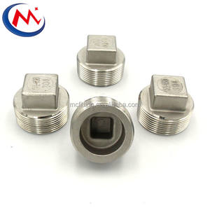 Matériaux de <span class=keywords><strong>plomberie</strong></span> en acier inoxydable 304 316, raccord de tuyauterie fileté en fonte, té égal et coude - Product Image 5