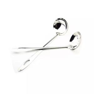 Juego de cucharas coladoras de sopa de acero inoxidable, utensilio de cocina no magnético de 4 piezas para cocinar en olla caliente - Product Image 3