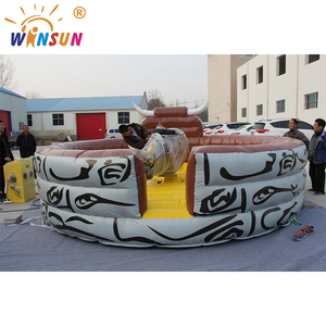 Toro Meccanico Gonfiabile Commerciale WINSUN, Gioco di Equitazione Meccanica in Vendita - Product Image 3