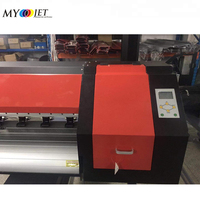 Impresora Myjet Eco-Solvente de 60 cm, Plotter de Inyección de Tinta de 24 Pulgadas para Cabezales de Impresión Epson, Nueva Impresora Automática de Papel para Flex, 1 Año de Garantía