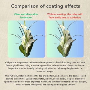 ماكينة تصفيح على البارد للأفلام على البارد بسعر منخفض تعمل بصيغة A2/A3 تعمل بالبولي فيروضوئية وبرقائق الذهب مع إنتاج عالي - Product Image 3