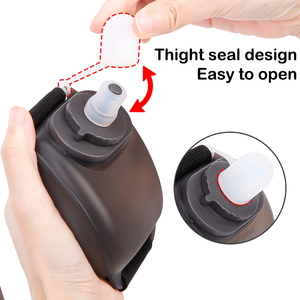Couvre-bec verseur personnalisé avec logo, anti-poussière, en silicone, pour bouteilles de cyclisme et sacs d'hydratation d'extérieur - Product Image 2
