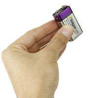 Batterie Max Power Heavy Duty 9 Volts 360mAh pour détecteurs de fumée, dispositifs de sécurité, mètres portatifs et jouets (1 paquet)