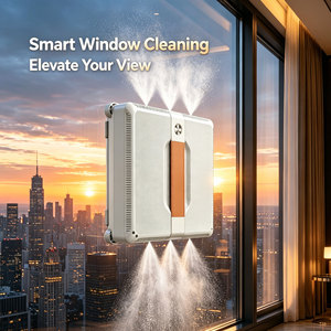 Ultrasonic <b>Spray</b> Window Cleaning Robot 7000Pa Strong Suction 1.6cm Ultra Thin Smart Auto Window <b>Cleaner</b> with APP Control - Product Image 1