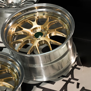 ล้ออัลลอยด์ฟอร์จแบบ 2 ชิ้น รุ่น Custom LM-R ขนาด 18 19 20 นิ้ว 5x120 5x112 สำหรับ BMW M3 M4 Audi RS5 Porsche Tesla Mustang 5x114.3 - Product Image 4