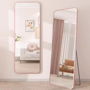 Hiện đại không thể phá vỡ đầy đủ cơ thể Chiều dài <span class=keywords><strong>Tempered</strong></span> <span class=keywords><strong>Glass</strong></span> sàn gương sang trọng trang trí nội thất khung cho phòng khách tường nhà máy cung cấp - Product Image 1