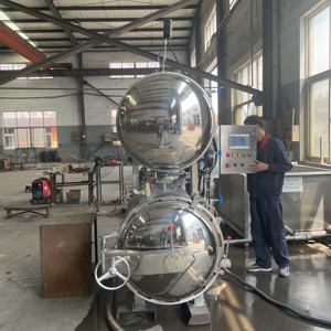 Autoclaaf Voor Blikken/Plastic Fles Steriliserende Machine Van Voedsel/Drank Sterilisatie Retort Voor Voedsel - Product Image 4