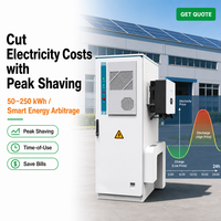 Batterie de stockage d'énergie solaire 112,5 kWh 358,4 V 314 Ah 1P112S Système d'alimentation commercial Pack de batteries lithium-ion LiFePO4 LFP monté en armoire