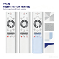Control Remoto Inteligente KEYUAN TY-17E de Código Fijo, Anti-Golpes, con Control por Voz, Reemplazo para Smart TV, en Plástico ABS