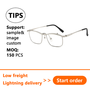 High Quality Flip up Metal Eyewear Fashion Design Square Full-Rim Optical Eyeglasses Lightweight Anti Blue Light <strong>Reading</strong> <strong>Glasses</strong> - Product Image 2