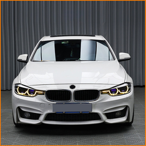 Pour <span class=keywords><strong>BMW</strong></span> Série 3 F30 F31 F35 F80 2013-2015, phare avant LED de type Spoon avec double lentille de projecteur, Plug & Play, étanche, mise à niveau - Product Image 3