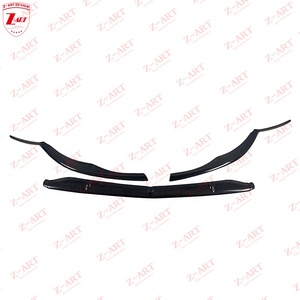 Lèvre avant en fibre de carbone Z-ART pour C63 AMG, spoiler avant pour C63 ED1, mentonnière avant en fibre de carbone pour C205 C63 2018-2021 - Product Image 3