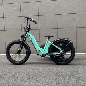 Новый трехколесный электрический велосипед с боковым автомобилем 500 Вт Электрический трехколесный велосипед с откормочными шинами 20-дюймовый электрический велосипед с боковым автомобилем - Product Image 2