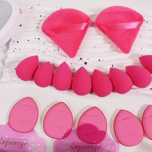 18-piece Box-packed Non-Latex <strong>Mini</strong> Finger Puff Thumb-tip Droplet Concealer Makeup Sponge Private Label Custom Logo Bulk - Product Image 3