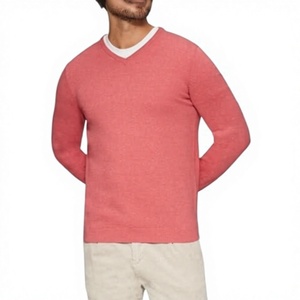Sweat-shirt en laine tricotée vintage pour homme, style Old Money, avec logo brodé sur le devant, épaisseur polaire, respirant, pull décontracté de printemps - Product Image 1