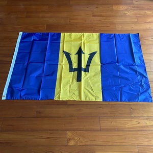 Precio barato <span class=keywords><strong>Bandera</strong></span> de <span class=keywords><strong>Barbados</strong></span> 3 'x 5' Banderas de <span class=keywords><strong>Barbados</strong></span> 90X150 cm Banner 3x5 pies - Product Image 1
