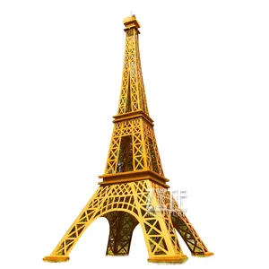 الفرنسية الشهيرة كبيرة برج ايفل معدن الحديد النحت تمثال