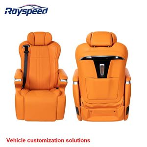 เบาะหนังปรับเอนได้สุดหรู พร้อมระบบปลดล็อคด้วยระบบอิเล็กทรอนิกส์ รุ่น Vito Sport สำหรับตกแต่งภายในรถยนต์ Hiace Kia Carnival แบบดัดแปลง - Product Image 1