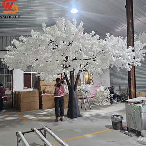 Árbol Artificial de <span class=keywords><strong>Sauce</strong></span> Dorado Lácteo de 8 pies de Altura para Interiores y Exteriores, Árbol de los Deseos Dorado, Árbol de Flores para Eventos de Boda - Product Image 5