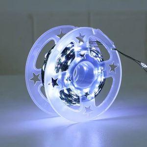 Guirnalda de Luces LED con 8 Modos, Control Remoto, Impermeable, para Árbol de Navidad, Patio, Eid, Fiestas, Bodas, Decoración - Product Image 3