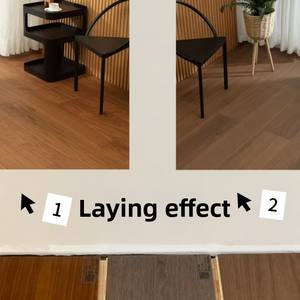 <span class=keywords><strong>Parquet</strong></span> en bois massif résistant, écologique, antidérapant, design moderne, imperméable, installation par clic pour la maison et les dortoirs - Product Image 5