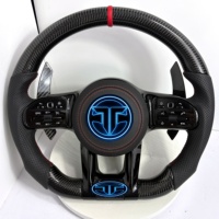 Volant en fibre de carbone Mercedes Benz AMG pour W117 W176 W177 W203 W204 W205 W211 W212 W213 W218 C43 C63 C200 C300