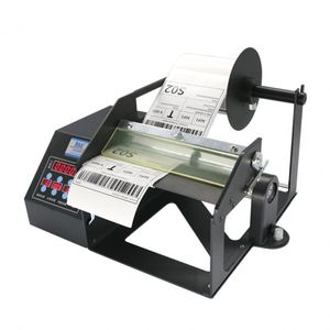 Machine à décoller les étiquettes pour une largeur d'étiquette de 8 à 120 mm avec compteur pour étiquettes transparentes et opaques, distributeur automatique d'étiquettes - Product Image 1