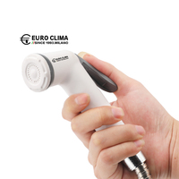 Ensemble de douche EURO CLIMA facile à installer avec insert en plastique et tuyau à double boucle