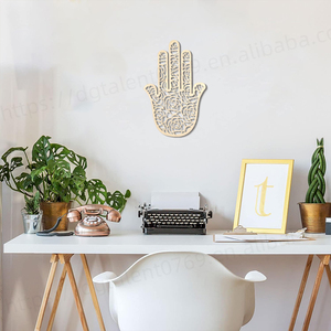 Tailai Best seller Hamsa geometria sacra decorazione della <span class=keywords><strong>parete</strong></span> per la meditazione domestica scultura <span class=keywords><strong>in</strong></span> <span class=keywords><strong>legno</strong></span> naturale simbolo della <span class=keywords><strong>parete</strong></span> decorazione spirituale - Product Image 3