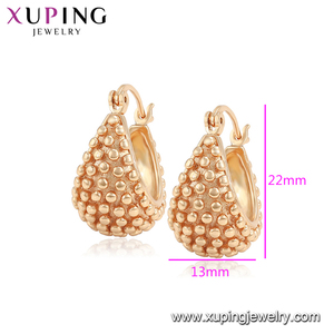 99778 Xuping 2020 populal indiani di colore di modo di disegno speciale orecchino della vite prigioniera per le donne - Product Image 3