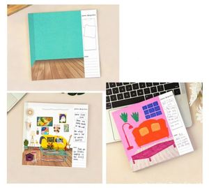 Libro de Actividades de Pegatinas 3D para Niños, Decoración del Hogar, Diseño de Interiores, Pegatinas Reutilizables para Colorear, Miniaturas para Habitaciones Interiores - Product Image 5