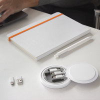 Cable de Carga USB Multifuncional 6 en 1 de 60W con Carga Rápida, Kit de Cables de Datos Portátiles, Adaptador y Caja de Almacenamiento para Viajes y Regalos