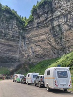 Nouvelle caravane tout-terrain/remorque de camping/camping-car avec moteur pour hôtels
