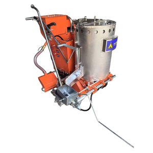 Máquina de señalización vial autopropulsada tipo Ride-On para aplicación de revestimiento termoplástico <span class=keywords><strong>en</strong></span> pavimento, de la marca, de la marca - Product Image 5