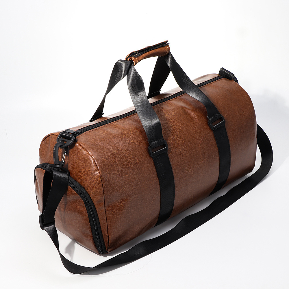 Роскошные дорожные сумки высокого качества из искусственной кожи, водонепроницаемый вместительный тоут с ручками, длинный мессенджер на ремне через плечо, дорожная сумка