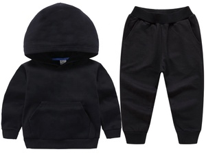 Hot Bán Trẻ Em Áo Bộ Tùy Chỉnh Toddler Bé Trai Cô Gái Rắn Màu Sắc Quần Áo Tracksuit Trẻ Em Chạy Bộ Áo Phù Hợp Với - Product Image 4