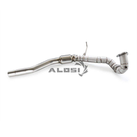 Collecteur d'échappement sport haute performance sur mesure pour Audi TT MK1 8N A3 8L en acier inoxydable T304 pour amélioration de puissance de course