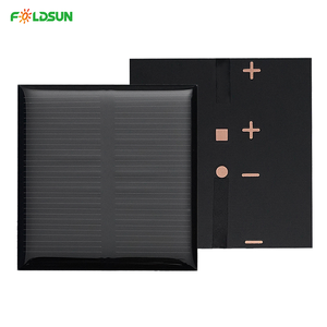 Tùy Chỉnh Mini 52*50Mm 0.5W Monocrystalline Năng Lượng Mặt Trời Bảng Điều Khiển Mini Epoxy Tấm Năng Lượng Mặt Trời Cho Đồ Chơi Tự Làm Đèn - Product Image 1