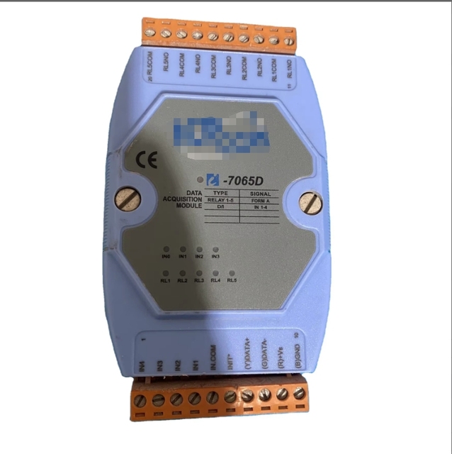 I-7065D 4 Relay Output 4 Digital Input RS485 Remote I/O Module, in Stock