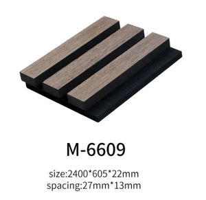 MDF Acoustic Bảng điều khiển khuếch tán tường cách âm slat sợi Gỗ Acoustic tấm - Product Image 4