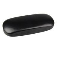 Étui à lunettes en cuir tendance pour hommes, étui rigide étanche pour lunettes de vue, boîte à lunettes de lecture pour femmes, étuis à lunettes noirs