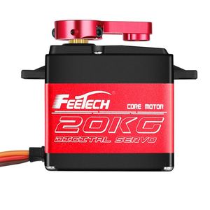 Servomotor de 20 kg para Brazo Robótico, Engranaje de Cobre, Rodamientos de Bolas, Servomotor de 180 Grados para Juguetes Educativos Infantiles - Product Image 1