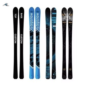 Planche à neige tout-terrain freestyle en bois pour l'hiver, double board, personnalisable, légère, avec noyau en peuplier et bambou, flex camber - Product Image 3