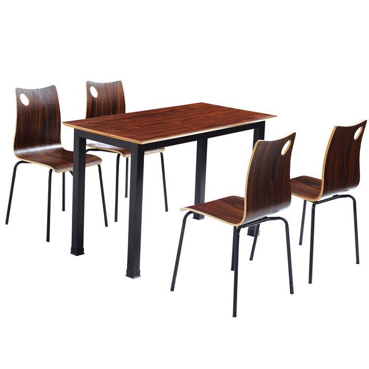 Table À Manger Ensembles Scolaires Relax En Bois Courbé Utilisé Étudiant À Manger Bureau Cherner Enfants Chaise de Restaurant