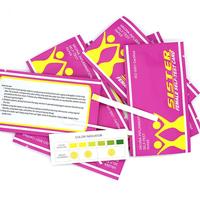 Carte d'auto-Test pour l'inflammation vaginale féminine, papier de Test d'urine, bandelettes de Test de PH vaginal