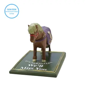 Groothandel Amerikaanse Hars Ambachtelijke Paard Bobble Head Custom Souvenirs Bobblehead Voor Gepersonaliseerde Cadeau