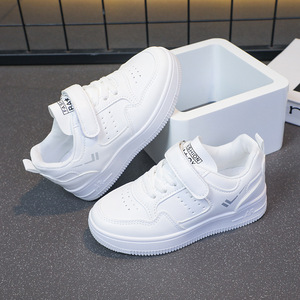 Zapatos Infantiles Blancos <span class=keywords><strong>Impermeables</strong></span>, <span class=keywords><strong>Zapatillas</strong></span> Deportivas para Niños y Niñas de Primaria, Zapatos Deportivos de Otoño para Niños - Product Image 4