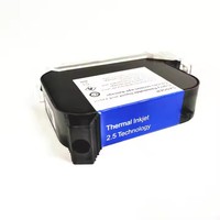 Encre Colorzone compatible HP b3f58a b3f58b 2588 2580 45si solvant noir séchage rapide TIJ 2.5 impression encre noire cartouche d'imprimante encre