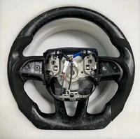 Accessoires intérieurs de voiture, volant en fibre de carbone blanche et LED pour Dodge Challenger Charger SRT 2015 2016 2017 2018 2019